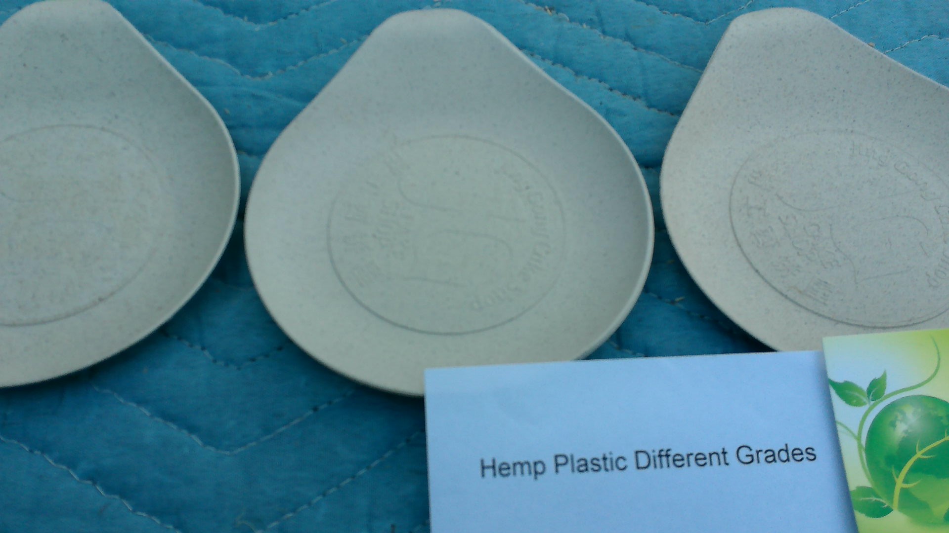 Hemp plastic various grades