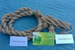 Hemp rope 10mm and 4.5mm